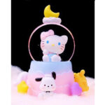 گوی موزیکال مدل چراغ دار طرح کیتی