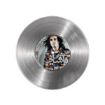 تابلو نیپ آرت طرح دیسک گرامافون مدل 9165 فریم نقره ای