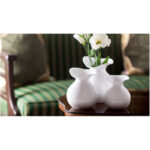 گلدان دکوری چینی زرین ایران مدل ویو 19