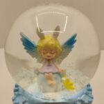 گوی موزیکال مدل پمپی طرح فرشته کوچولوی دوست داشتنی