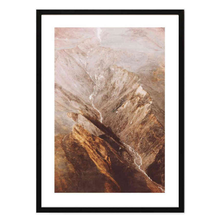 تابلو مدل Abstract mountain کد 248901838