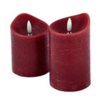 شمع ال ای دی مدل TCM مجموعه 2 عددی