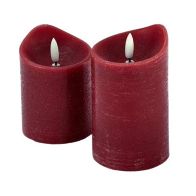 شمع ال ای دی مدل TCM مجموعه 2 عددی