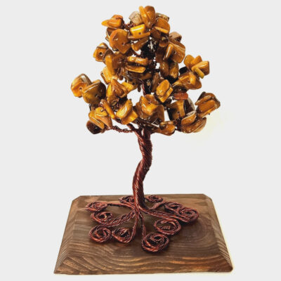 دکوری مدل درختچه سنگی چشم ببر کد 104