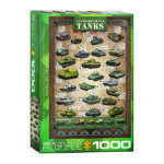پازل 1000 تکه یوروگرافیکس پازلز طرح History of Tanks كد 60000381