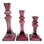شمعدان مدل ستونی مجموعه سه عددی