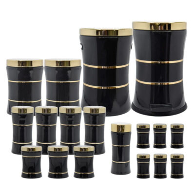 سرویس آشپزخانه 18 پارچه مدل کمرباریک کد UN - 4571