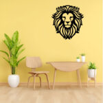 دیوارکوب مدل شیر فلزی کد zb9