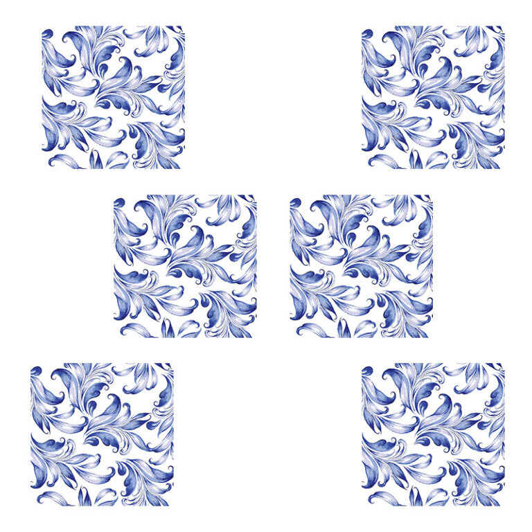 رومیزی مدل مخمل کد M00180 بسته 6 عددی