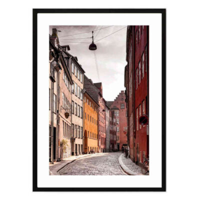 تابلو مدل Street in Copenhagen کد 248901890