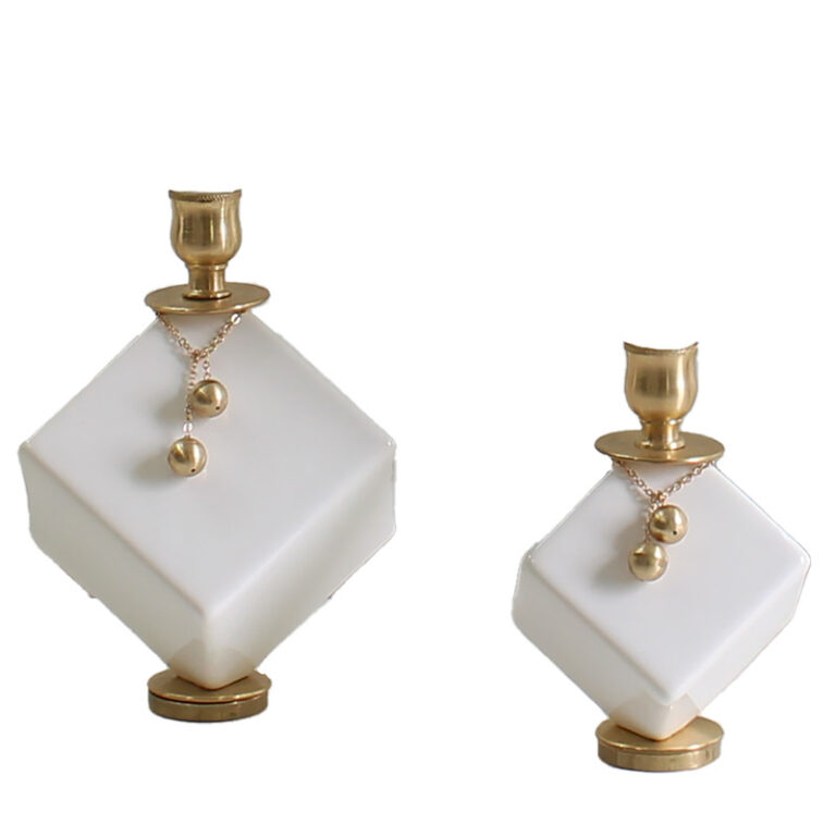 شمعدان مدل ویولت بسته دو عددی