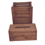 ست سطل و جا دستمال مدل کلاسیک