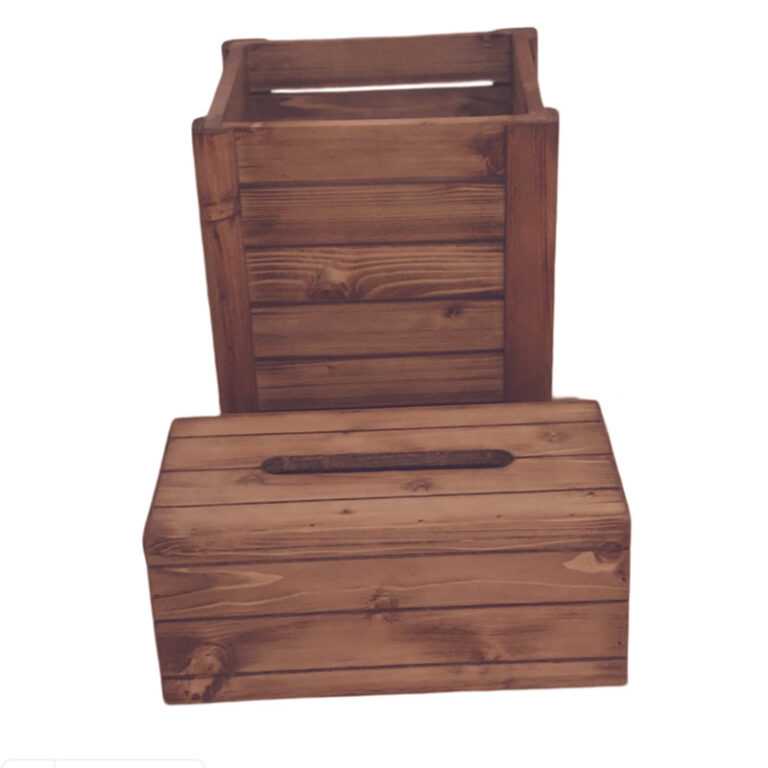 ست سطل و جا دستمال مدل کلاسیک