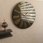 ساعت دیواری تارادکور طرح آینه ای مدل ژینا