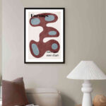 تابلو مدل Liquid shapes 2 کد 248901568