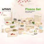 سرویس جهیزیه 58 پارچه لیمون مدل plassco58