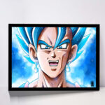 تابلو مدل dragon ball super saiyajin کد F-12003