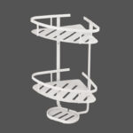 قفسه حمام مدل تینا دو طبقه کد 1004