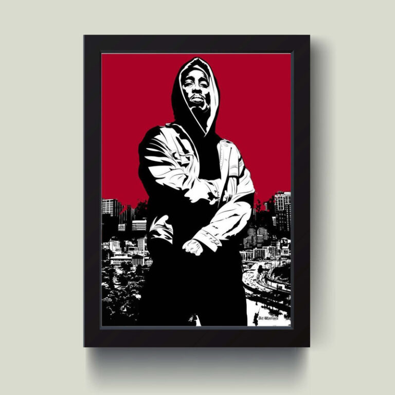 تابلو مدل 2pac کدm50301