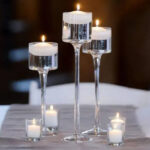 شمعدان مدل وارمری مجموعه ۳ عددی