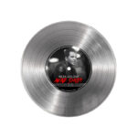 تابلو نیپ آرت طرح دیسک گرامافون مدل 9161 فریم نقره ای