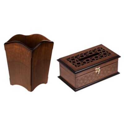 ست سطل و جای دستمال مدل BT071