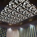 تایل سقفی آسمان مجازی بنی دکو مدل MC27 اندازه 60x60 سانتی متر مجموعه 4 عددی