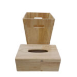 ست سطل و جای دستمالی مدل Polaris