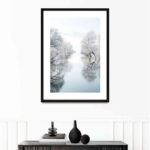 تابلو مدل Frosty winter کد 248901507