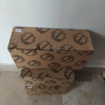 ست سطل زباله و دستمال کاغذی سالی نو کد 80015S