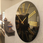 ساعت دیواری تارادکور طرح آینه ای مدل ژینا