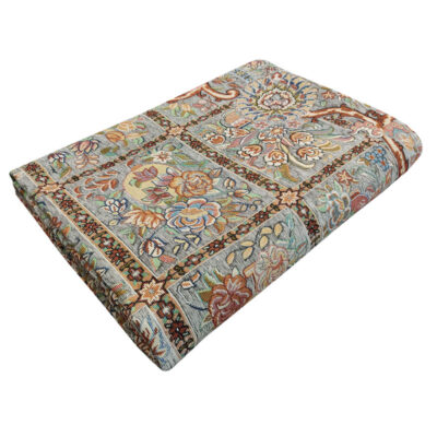 روفرشی مدل گلباف یزد کد 120TR زمینه طوسی