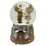 گوی موزیکال مدل پمپی Love طرح عشق دختر گوش خرگوشی کد PA4282