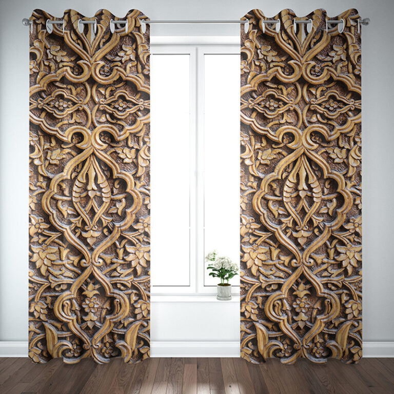 پرده مدل DK300 18 سایز 300x135 سانتی متر