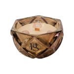 شمع معطر دست ساز شینوا مدل رز کوارتز