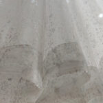 پرده تیکو دکو مدل حریر ژورژت طلاکوب سایز 280x300 سانتی‌متر