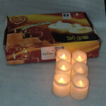 شمع ال ای دی واتان مدل کلاسیک مجموعه 24 عددی