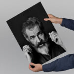 پوستر صبا طرح مدل میل گیبسون