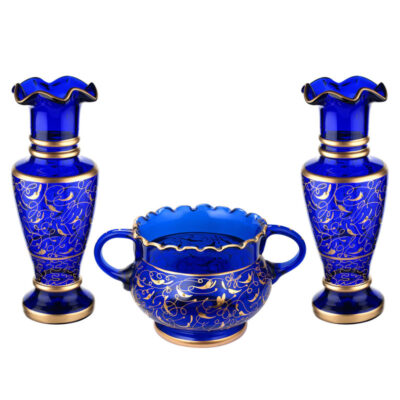 گلدان دکوری مدل ست مجموعه سه عددي