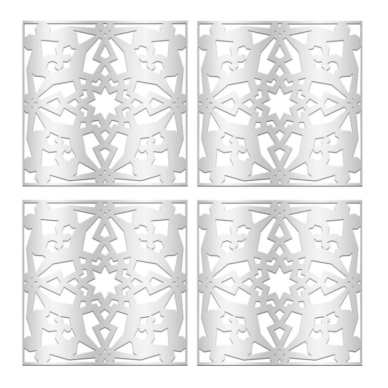 تایل سقفی آسمان مجازی بنی دکو مدل MC06 اندازه 60x60 سانتی متر بسته 4 عددی