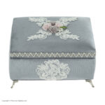 ست سطل و جای دستمال کاغذی کد 100 به همراه جای کارد