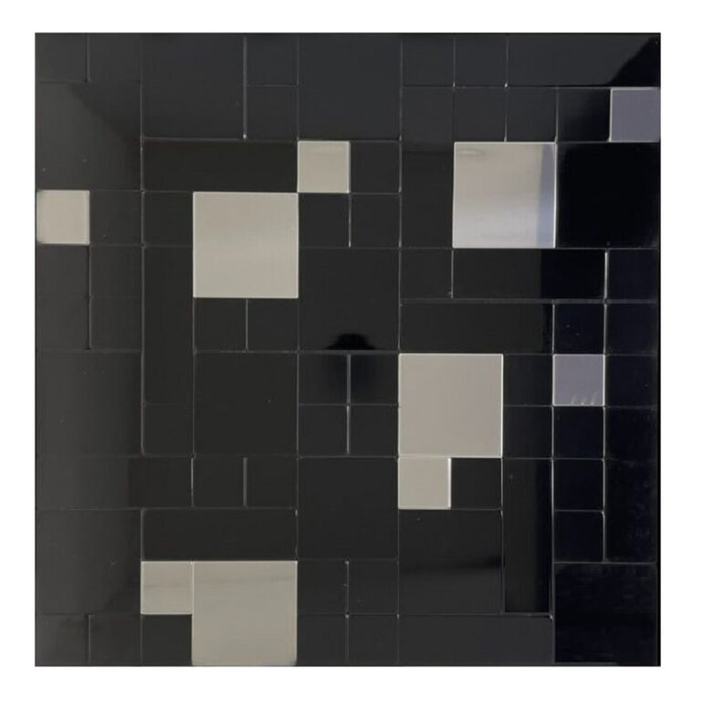 دیوارپوش مدل تایل بین کابینتی پشت چسبدار کد 20091 بسته 11 عددی