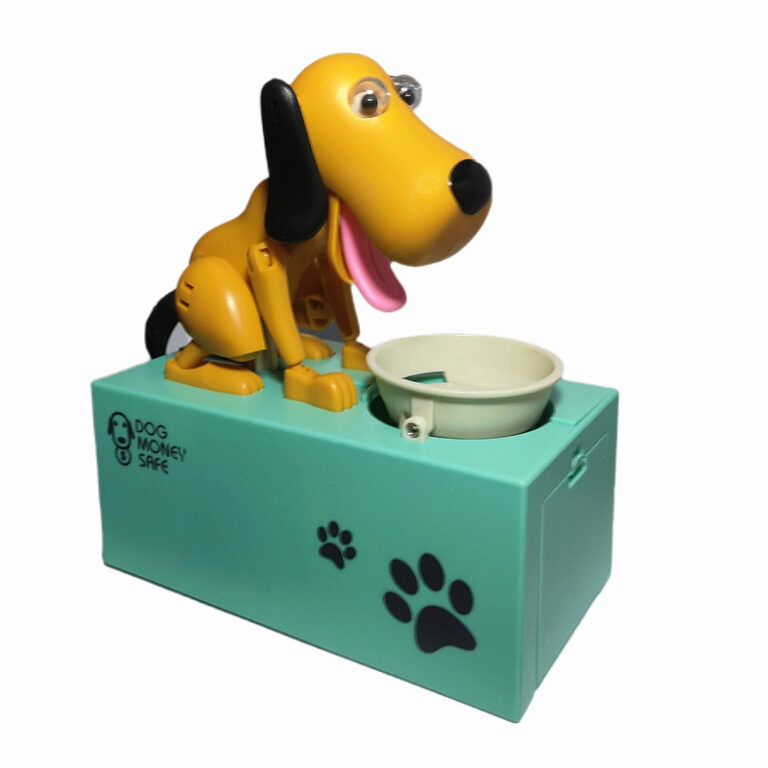 قلک مدل سگ سکه خور