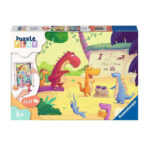 پازل 24 تکه راونزبرگر مدل Dinosaur in Summer کد 05675 مجموعه 2 عددی