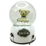 گوی موزیکال مدل پمپی Smile طرح خرس کوچک و جعبه هدیه کد PB4041