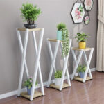 استند گلدان مدل X مجموعه 3 عددی