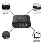 ساعت رومیزی مدل وایرلس شارژر کد AY-CL