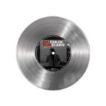 تابلو نیپ آرت طرح دیسک گرامافون مدل 9115 فریم نقره ای