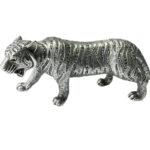 مجسمه مدل ببر سیاه قلم