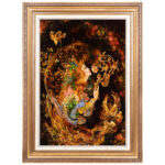 تابلو فرش دستباف سی پرشیا مدل مینیاتور تمنا کد 903754